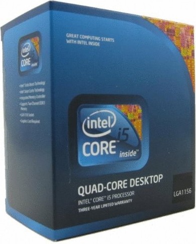 Intel Core i5 Processor i5-650 3.20GHz 4MB LGA1156 CPU, Retail