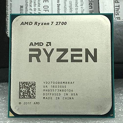 AMD RYZEN 7 2700 8-Core 3.2 GHz AM4 65W YD2700BBM88AF OEM Desktop Processor