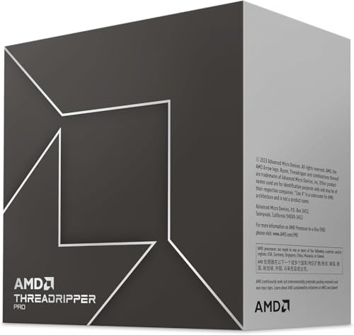 AMD Ryzen™ Threadripper™ PRO 7995WX 96-Core, 192-Thread Processor
