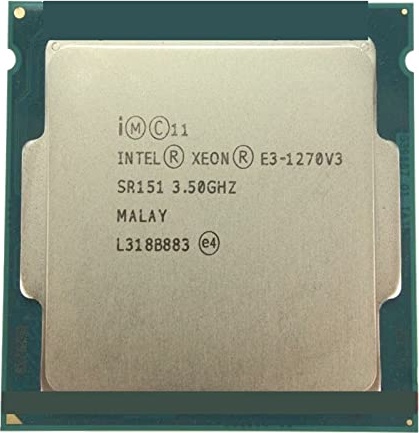 ONWEBAYK CPU Xeon E3-1270V3 Processor 3.50GHz 8M 80W Quad-Core E3 1270V3 LGA1150 E3-1270 V3 E3 1270 V3