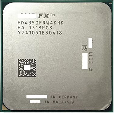 EWKYLSEM CPU FX-Series FX4350 FX-4350 FX 4350 4.2 GHz 125W Quad-Core CPU Processor FD4350FRW4KHK Socket AM3+