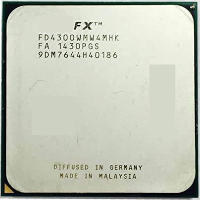 EWKYLSEM FX-Series FX-4300 FX 4300 3.8 GHz Quad-Core CPU Processor FD4300WMW4MHK Socket AM3+
