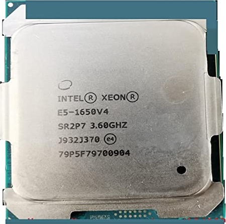 CPU Xeon CPU E5-1650V4 SR2P7 3.60GHz 6-Cores 15M LGA2011-3 E5-1650 V4 Processor E5 1650V4 E5 1650 V4