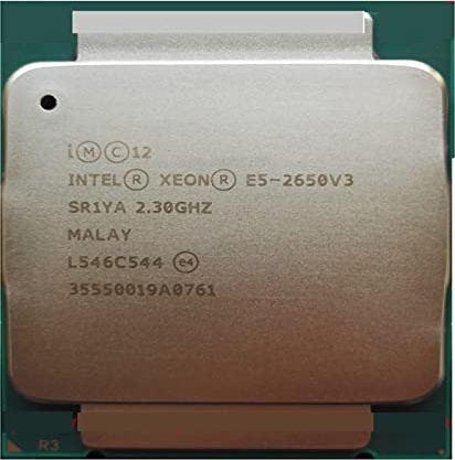 CPU Xeon CPU E5-2650V3 2.30GHz 10-Core 25M 105W LGA2011-3 E5-2650 V3 Prosesor E5 2650V3 Gratis Pengiriman E5 2650 V3