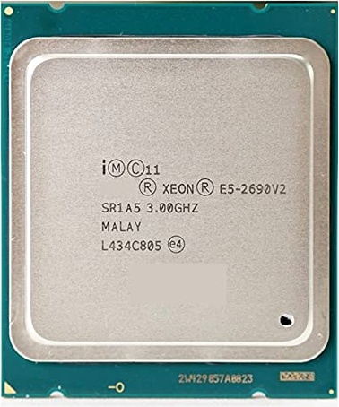 CPU Xeon Processor E5 2690 V2 CPU 3.0G LGA2011 Ten Cores Server Processor E5-2690 V2 E5-2690V2 Formal Edition