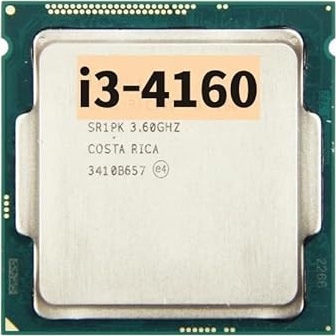 Core I3-4160 I3 4160 3.6 Ghz Used Dual-Core Quad-Thread CPU 54W Lga 1150 New 2025 High for Reliable Electronic Component, Precision, Stable Performance