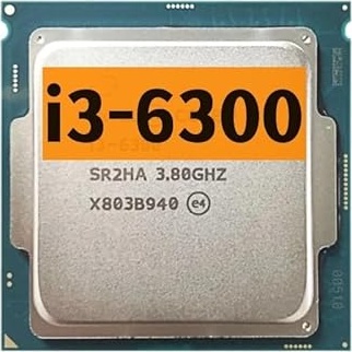 Core I3-6300 3.8 Ghz Dual-Core Quad-Thread CPU Processor 51W Lga 1151 New 2025 for Arrival High Reliable Electronic Component, Precision, Stable Performance