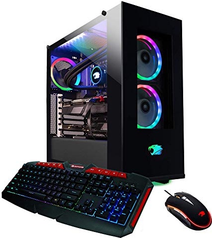 iBUYPOWER Pro Gaming PC, RTX 2060 SUPER, i7-10700K, 16 GB DDR4, 1 TB PCIe NVMe M.2 SSD Image