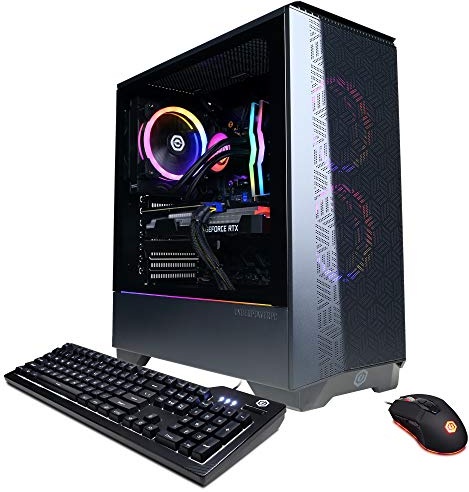 CyberPowerPC Gamer Supreme Liquid Cool Gaming PC, RTX 3070, Ryzen 9 5900X, 16 GB DDR4, 1 TB PCIe NVMe M.2 SSD Image