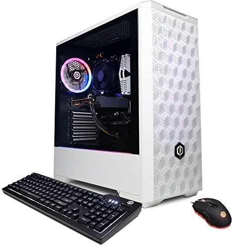 CyberPowerPC Gamer Master Gaming PC, RTX 4070 Ti, Ryzen 7 7700X, 16 GB DDR5, 1 TB PCIe NVMe M.2 SSD Image