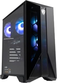 msi Aegis ZS Gaming PC, RTX 4060, Ryzen 7 7700, 16 GB RAM, 1 TB PCIe NVMe M.2 SSD Image