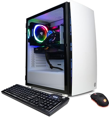 CyberPowerPC Gamer Xtreme VR Gaming PC, RTX 4060 Ti 8 GB, i5-14600KF, 16 GB DDR5, 1 TB PCIe NVMe M.2 SSD Image
