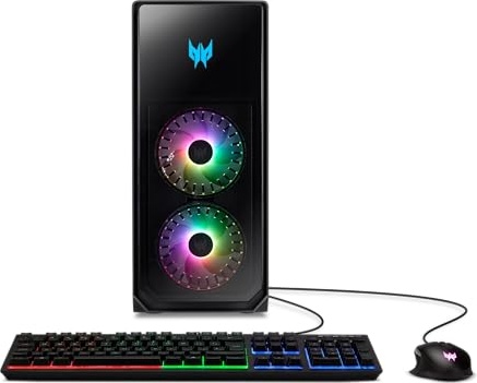 acer Predator Orion 7000 PO7-655-UR11 Gaming PC, RTX 4080, i7-14700KF, 32 GB DDR5, 1 TB PCIe NVMe M.2 SSD + 1 TB HDD Image