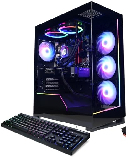 CyberPowerPC Gamer Xtreme VR Liquid Cool Gaming PC, RTX 4070 SUPER, i7-14700KF, 32 GB DDR5, 2 TB PCIe NVMe M.2 SSD Image