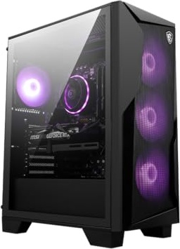 msi Codex R2 Gaming PC, RTX 4060, i5-14400F, 16 GB DDR5, 1 TB PCIe NVMe M.2 SSD Image