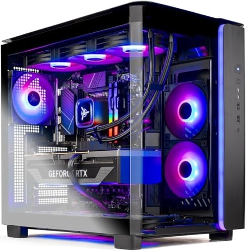 Skytech Gaming King 95 Gaming PC, RTX 5070, Ultra 7 265K, 32 GB DDR5, 1 TB PCIe NVMe M.2 SSD Image