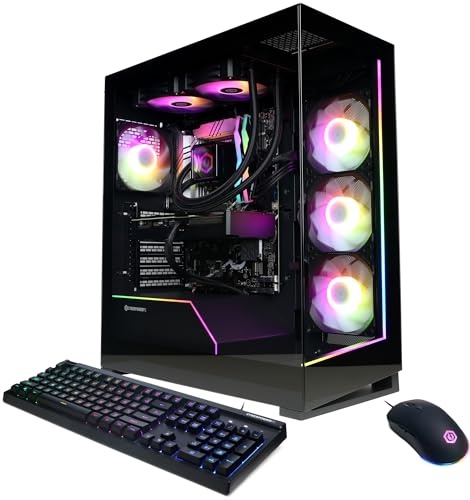 CyberPowerPC Gamer Xtreme VR Gaming PC, RTX 5070, Ultra 7 265KF, 32 GB DDR5, 2 TB PCIe NVMe M.2 SSD Image