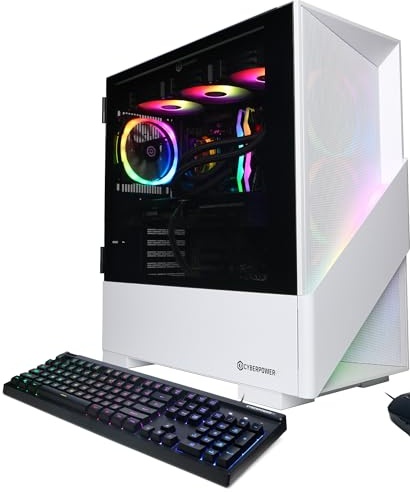 CyberPowerPC Gamer Supreme Gaming PC, RTX 5070 Ti, Ryzen 9 9900X, 32 GB DDR5, 2 TB PCIe NVMe M.2 SSD Image
