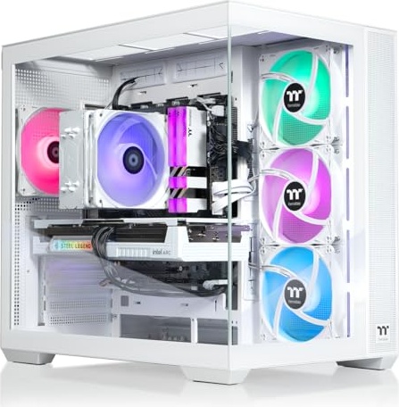 Thermaltake LCGS View i1258S-380 Gaming PC, Arc B580, i5-12600KF, 16 GB DDR4, 1 TB PCIe NVMe M.2 SSD Image