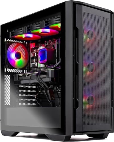 Skytech Gaming Rampage Gaming PC, RTX 5070 Ti, Ryzen 7 7800X3D, 32 GB DDR5, 1 TB PCIe NVMe M.2 SSD Image