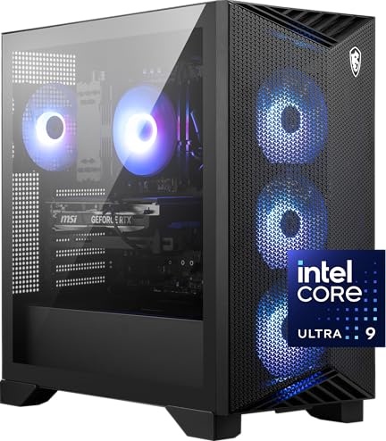 msi Aegis R2 AI Gaming PC, RTX 5070 Ti, Ultra 9 285, 32 GB DDR5, 2 TB PCIe NVMe M.2 SSD Image
