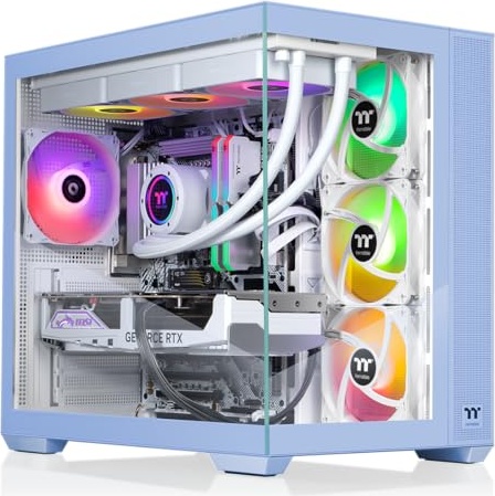 Thermaltake LCGS View i1470TH-380 Gaming PC, RTX 5070 Ti, i9-14900KF, 32 GB DDR5, 2 TB PCIe NVMe M.2 SSD Image