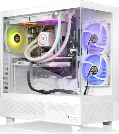 Thermaltake LCGS View 7870TS-270 Gaming PC, RTX 5070 Ti, Ryzen 7 7800X3D, 32 GB DDR5, 2 TB PCIe NVMe M.2 SSD Image