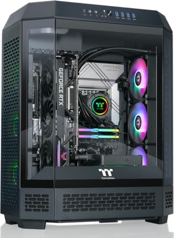 Thermaltake Reactor 9880 Gaming PC, RTX 5080, Ryzen 7 9800X3D, 32 GB DDR5, 2 TB PCIe NVMe M.2 SSD Image