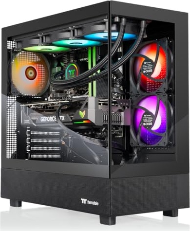 Thermaltake LCGS View 9870T-270 Gaming PC, RTX 5070 Ti, Ryzen 7 9800X3D, 32 GB DDR5, 2 TB PCIe NVMe M.2 SSD Image