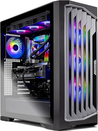 Skytech Gaming Legacy 4 Gaming PC, RTX 5090, Ryzen 7 9800X3D, 64 GB DDR5, 2 TB PCIe NVMe M.2 SSD Image
