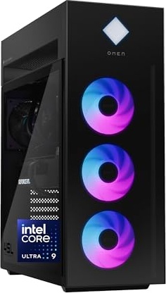 HP OMEN 45L Gaming PC, RTX 5090, Ultra 9 285K, 64 GB RAM, 2 TB PCIe NVMe M.2 SSD Image