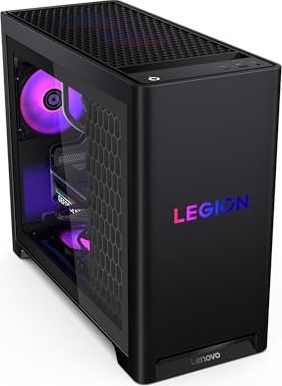 Lenovo Legion Tower 5i – AI-Powered Gaming PC, RTX 5060 Ti, Ultra 7 265F, 16 GB RAM, 1 TB PCIe NVMe M.2 SSD Image