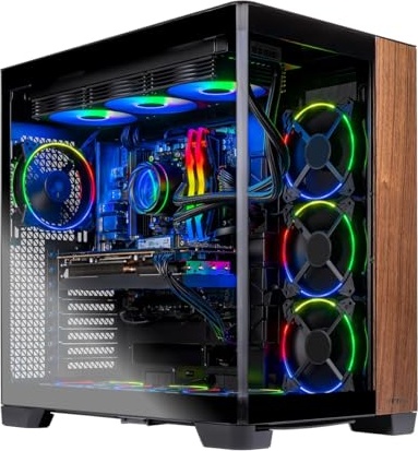 Skytech Gaming Prism 4 Gaming PC, RTX 5080, Ryzen 7 9800X3D, 64 GB DDR5, 4 TB PCIe NVMe M.2 SSD Image