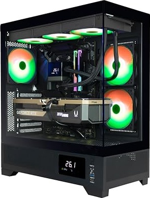 ZOTAC MEK AI-Enhanced Gaming PC, RTX 5080, Ryzen 7 9700X, 32 GB DDR5, 2 TB PCIe NVMe M.2 SSD Image