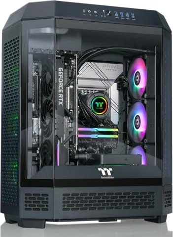 Thermaltake Reactor 9080 Gaming PC, RTX 5080, Ryzen 9 9900X3D, 32 GB DDR5, 2 TB PCIe NVMe M.2 SSD Image