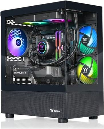 Thermaltake LCGS View u2660T-170 Gaming PC, RTX 5060 Ti, Ultra 7 265KF, 32 GB DDR5, 1 TB PCIe NVMe M.2 SSD Image