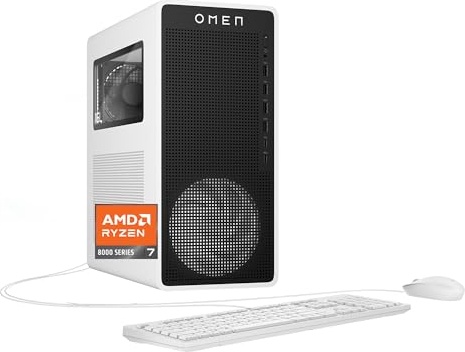HP OMEN 16L Gaming PC, RTX 5060 Ti, Ryzen 7 8700G, 32 GB RAM, 1 TB PCIe NVMe M.2 SSD Image