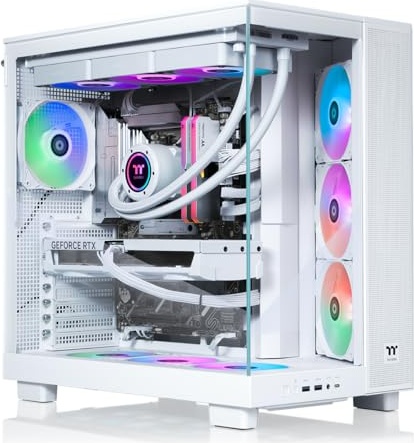 Thermaltake LCGS View 9590S-380XL Gaming PC, RTX 5090, Ryzen 9 9950X3D, 32 GB DDR5, 2 TB PCIe NVMe M.2 SSD Image