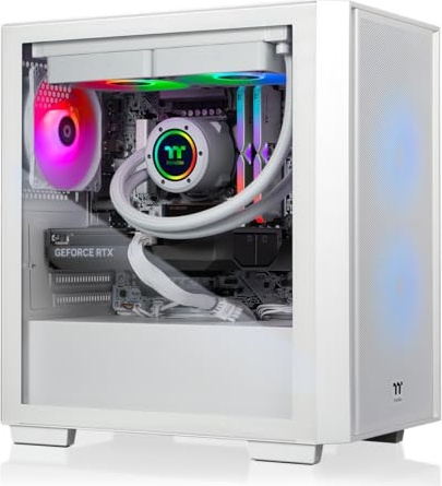 Thermaltake LCGS Versa u2660TS Gaming PC, RTX 5060 Ti, Ultra 7 265KF, 8 GB DDR5, 2 TB PCIe NVMe M.2 SSD Image