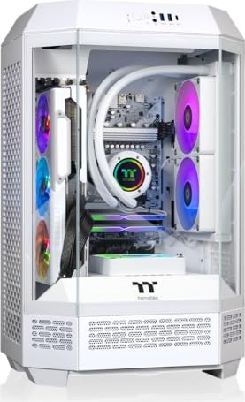 Thermaltake LCGS Reactor 7696XS Gaming PC, RX 9060 XT 16 GB, Ryzen 5 7600X, 16 GB DDR5, 2 TB PCIe NVMe M.2 SSD Image