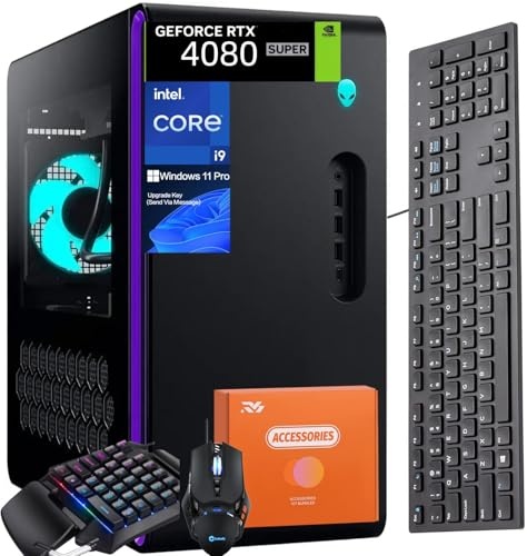 Alienware Aurora R16 Gaming PC, RTX 4080 SUPER, i9-14900KF, 32 GB DDR5, 2 TB PCIe NVMe M.2 SSD Image