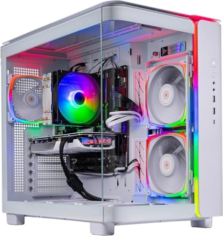 Skytech Gaming King 95 Gaming PC, RTX 4070 SUPER, Ryzen 7 7700, 16 GB DDR5, 1 TB PCIe NVMe M.2 SSD Image
