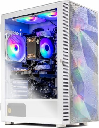 Skytech Gaming Storm Gaming PC, RX 7600, Ryzen 7 5700, 32 GB DDR4, 1 TB PCIe NVMe M.2 SSD Image