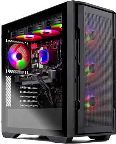 Skytech Gaming Rampage Gaming PC, RTX 5060 Ti 16 GB, Ryzen 7 7800X3D, 32 GB DDR5, 1 TB PCIe NVMe M.2 SSD Image