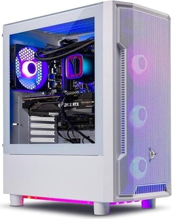 Skytech Gaming Archangel Gaming PC, RTX 5060 Ti 16 GB, Ryzen 7 7800X3D, 32 GB DDR5, 1 TB PCIe NVMe M.2 SSD Image