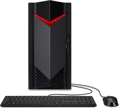 acer Nitro 50 N50 Gaming PC, RTX 5060 Ti, i7-14700KF, 64 GB DDR5, 512 GB PCIe NVMe M.2 SSD Image