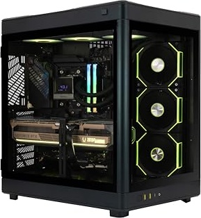 ZOTAC MEK AI-Enhanced Gaming PC, RTX 5090, Ryzen 7 9800X3D, 32 GB DDR5, 2 TB PCIe NVMe M.2 SSD Image
