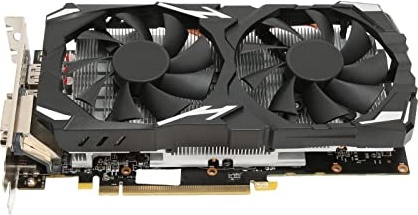 Cuifati AMD Radeon RX 580 8GB GDDR5 256bit Gaming Graphics Card 8K 7000MHz 16 PCI Express 3.0 Video Card with Dual Cooling Fans, DP/HDML/DVI (CUIFATItx1quzi9kw)