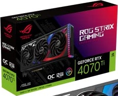 ASUS ROG Strix NVIDIA GeForce RTX™ 4070 Ti OC Edition Gaming Graphics Card (PCIe 4.0, 12GB GDDR6X, HDMI 2.1a, DisplayPort 1.4a)
