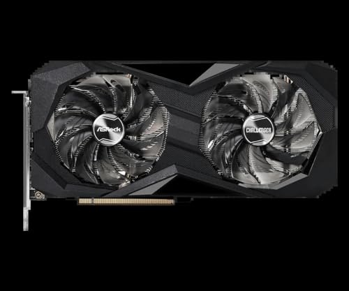 QYYVVRZQZ AMD Radeon RX 6600 XT Challenger D 8GB OC GDDR6 128-bit 6650XT Video Cards GPU Graphic Card Desktop